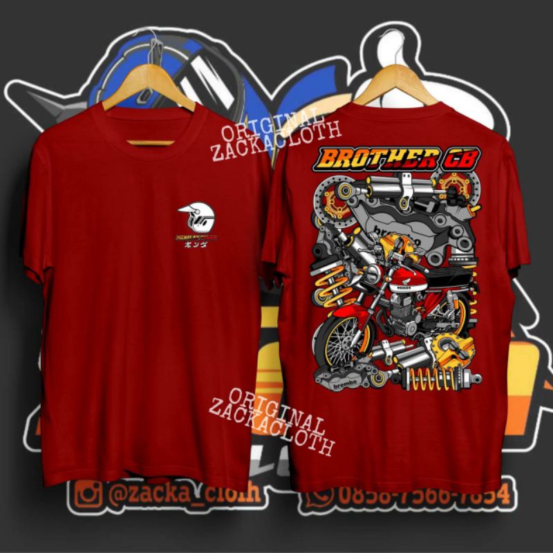 kaos motor cb/ kaos honda cb/ kaos motor cb100 original/ modifikasi motor cb100/ kaos herex cb/ kaos