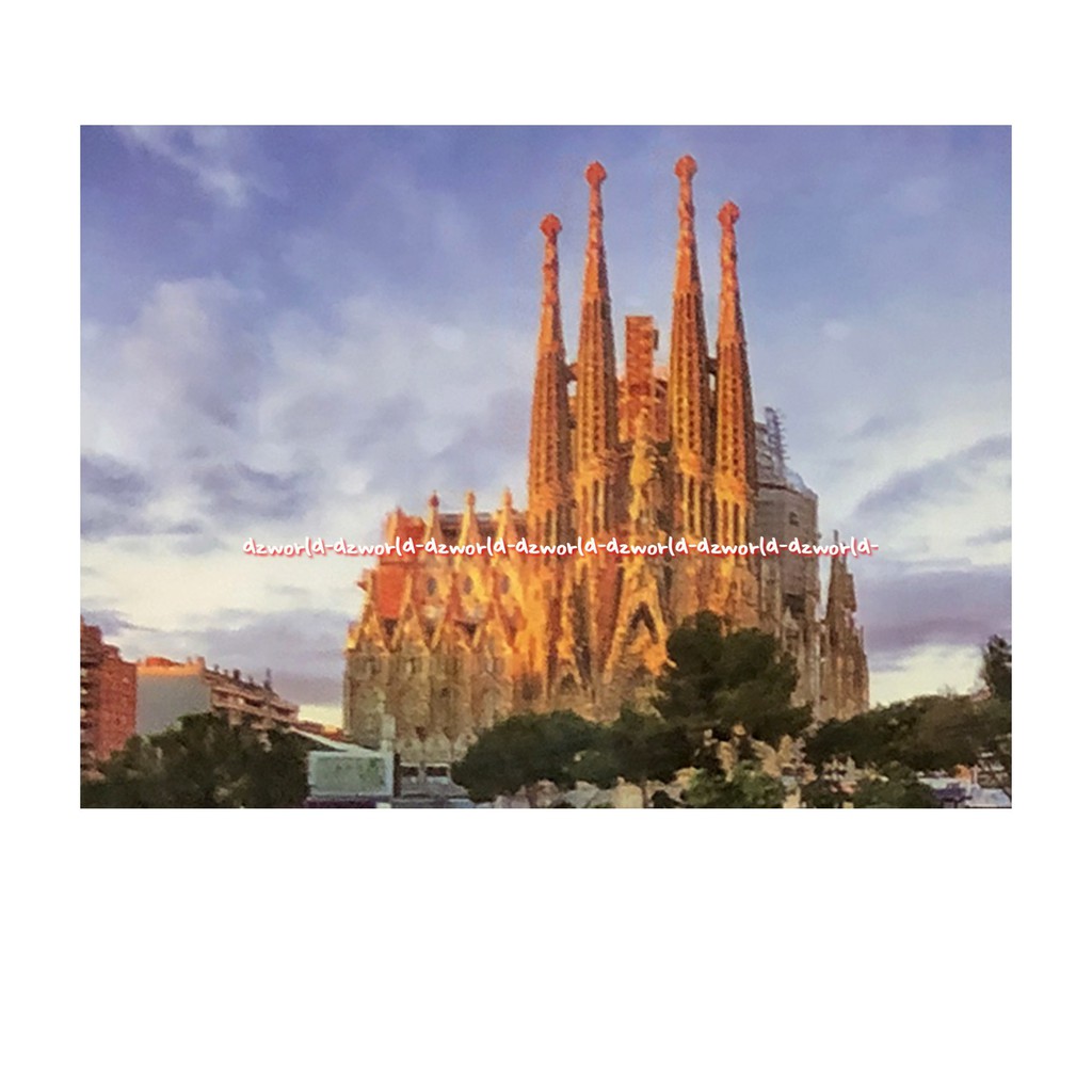 National Geographic Barcelona Sgrada Familia Puzzle 3D