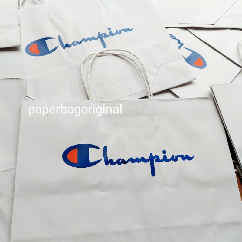 

Champion Paperbag Kantong Kertas Branded Paper bag