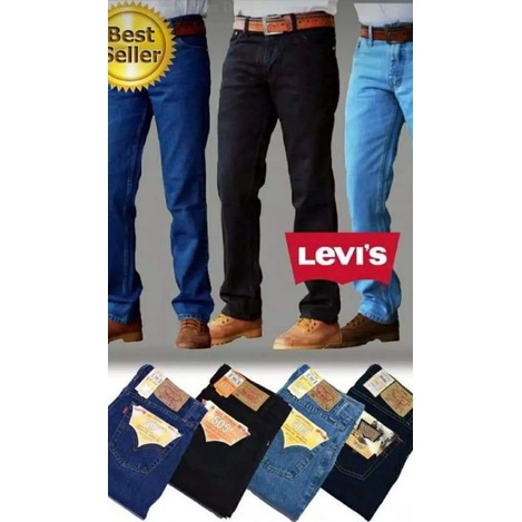 CELANA JEANS PRIA 27 38 Bahan Bagus Jeans Standar Levis