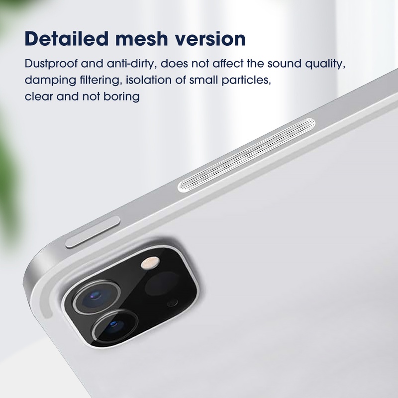 4Pcs / set Anti Dust Mesh Earpiece Speaker Net For ipad For ipad Metal Sticker Universal Proof Sticker