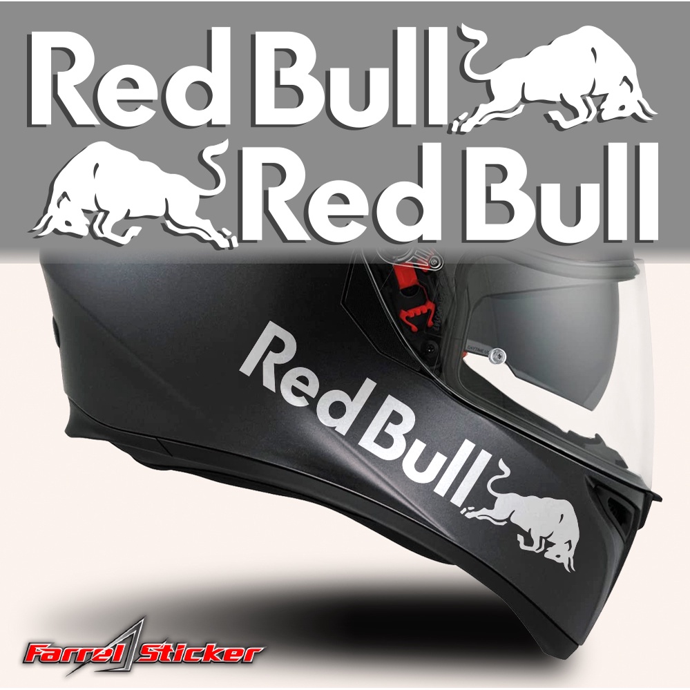 stiker red bull sticker REDBULL kanan kiri