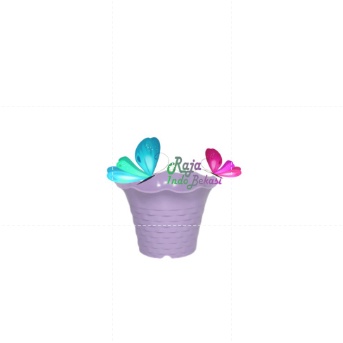 SUN FLOWER MDN 10cm WARNA WARNI Pot bunga Kecil Mini Pot Kaktus TERMURAH Pot Kaktus Mini Aesthetic Besar Keramik Lucu Plastik Gerabah 10cm