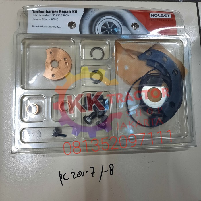 repair kit turbo pc200-8 hx35 hx40 asli holset