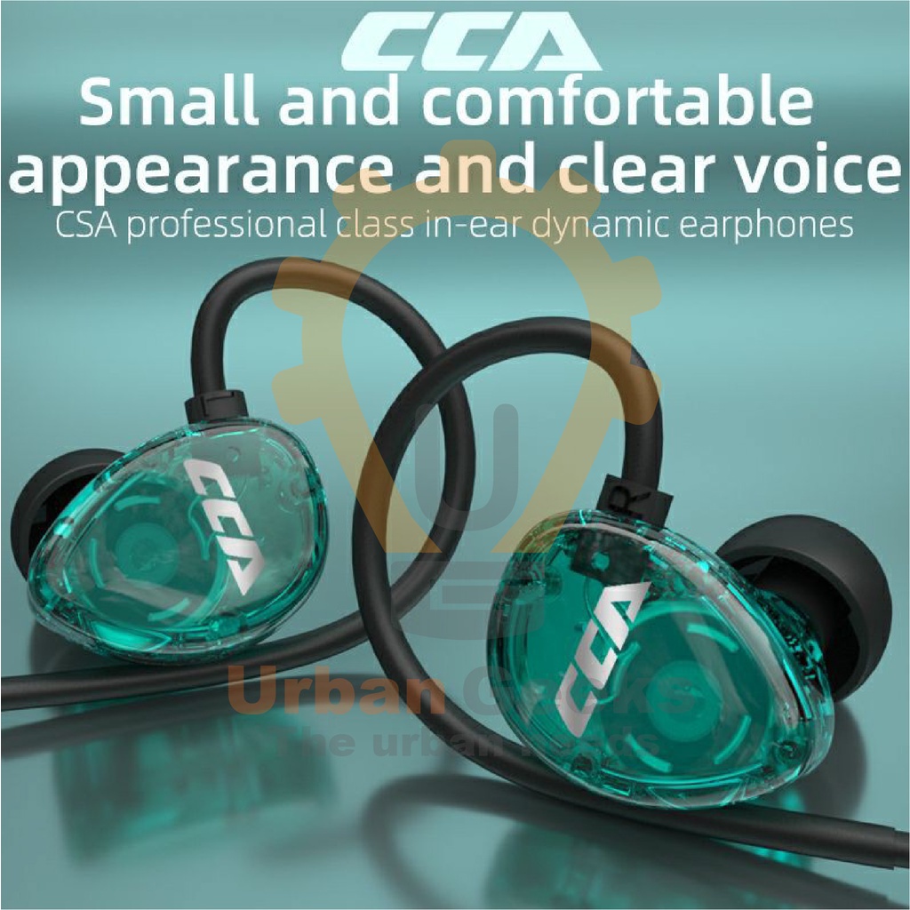 Earphone In-Ear Stereo Wired CCA CSA with Mic