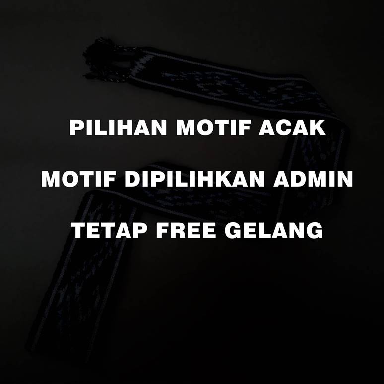 Ikat Kepala Tenun Etnik Motif Dayak Kalimantan Toraja Sumba Lombok Kain PROMO TERMURAH-RANDOM