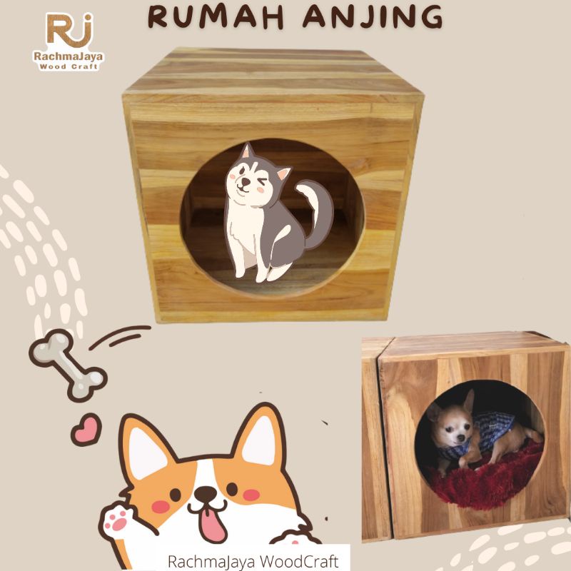 Rumah Anjing Tempat sembunyi Anjing