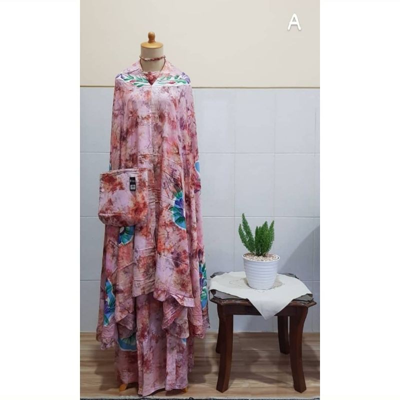 Mukena LUKIS ALINA by Huza batik