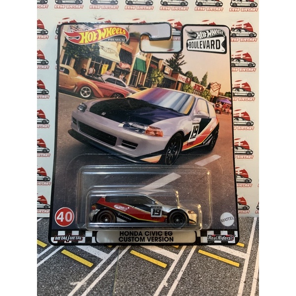 hotwheels honda civic eg custom version