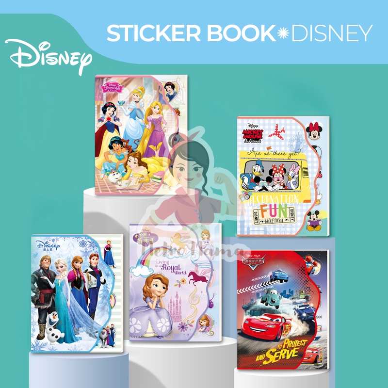 Stiker Disney Princess Frozen Mickey / Sticker Set Murah untuk Aktivitas Bermain Anak