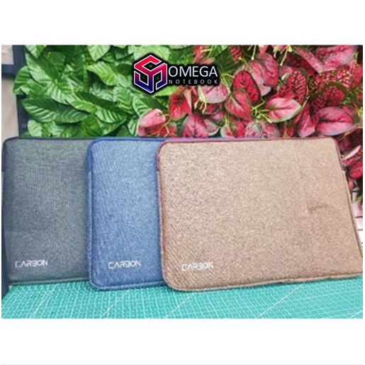 Laptop Sleeve Case Softcase Carbon 13-16 Inci Kuat dan Tahan Air Best Price