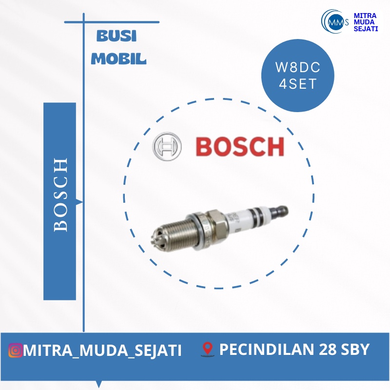 BUSI MOBIL BOSCH W8DC 4w Standart SET