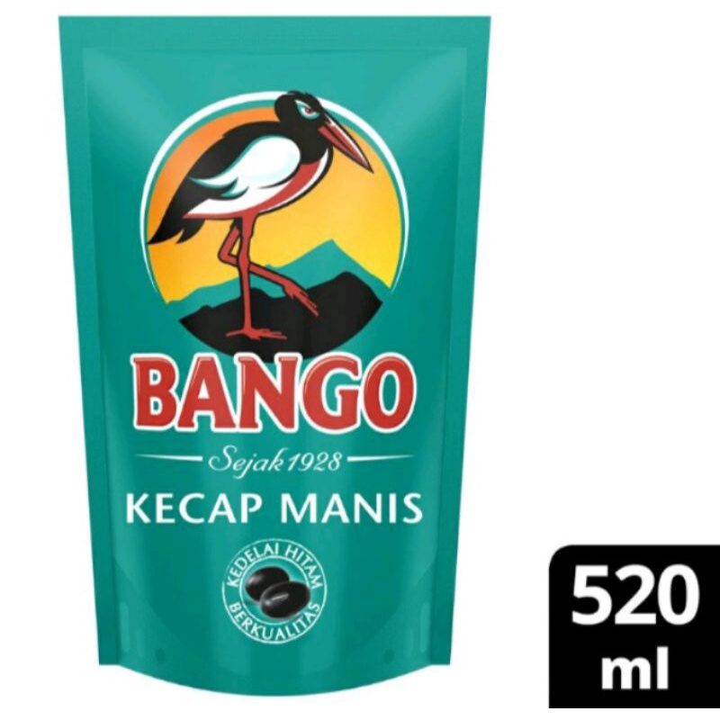 

Bango kecap manis 520ML - soy sauce - kecap manis reffil - kecap manis pouch