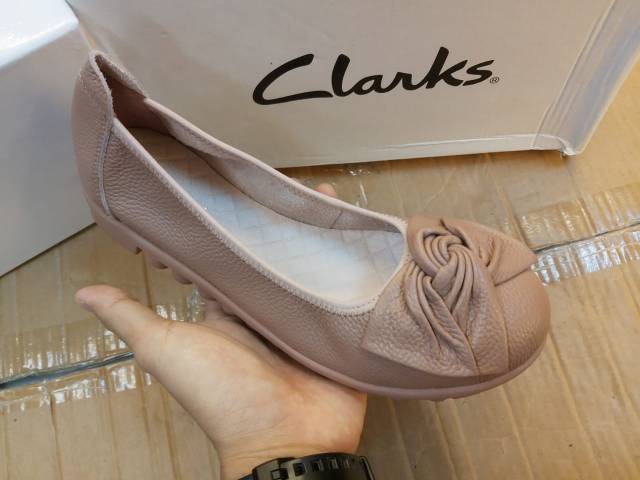 Clarks radial ulir / sepatu clarks kulit / sepatu kulit