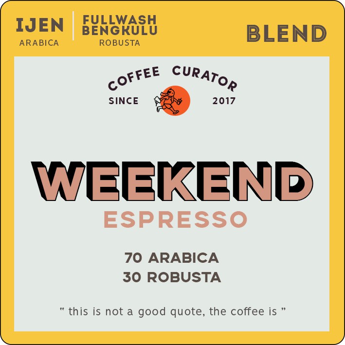 

Kopi Espresso Blend Arabica 70% Robusta 30% 1kg - Untuk kopi susu cappucino cafe restaurant