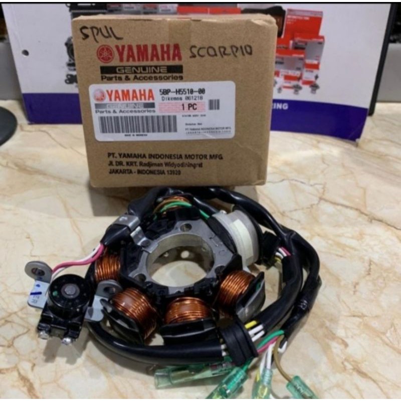 SPULL SPUL SCORPIO Z COMPLIT SPULL SPUL ASSY SCORPIO ORI YAMAHA YGP