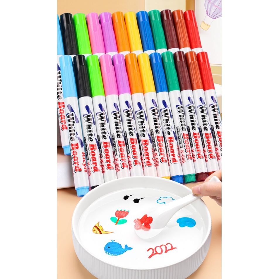 

[LOGU] Spidol ngapung, Spidol papan tulis whiteboard marker, Floating Marker