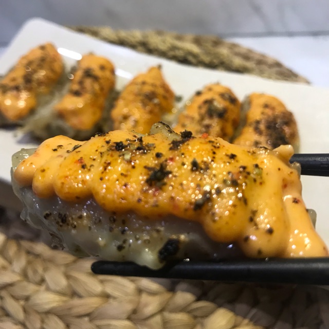 

Gyoza mentai