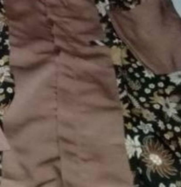 Gamis Couple Lamaran Premium Mewah Gamis Batik Modern Kombinasi Baju Gamis Remaja Couple Ootd