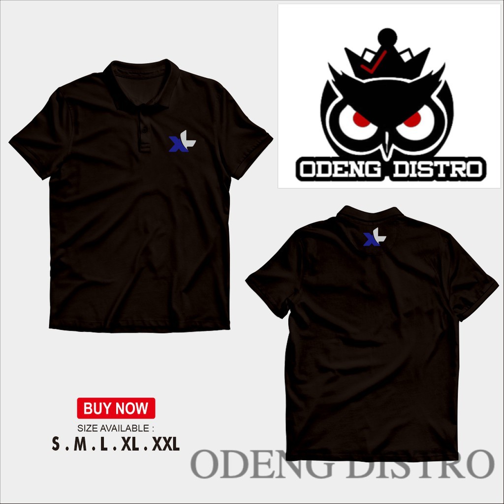 Polo Shirt Kaos Polo XL Provider Kaos Perusahaan Baju Kerah Keren Distro Murah Casual Pria Wanita Or