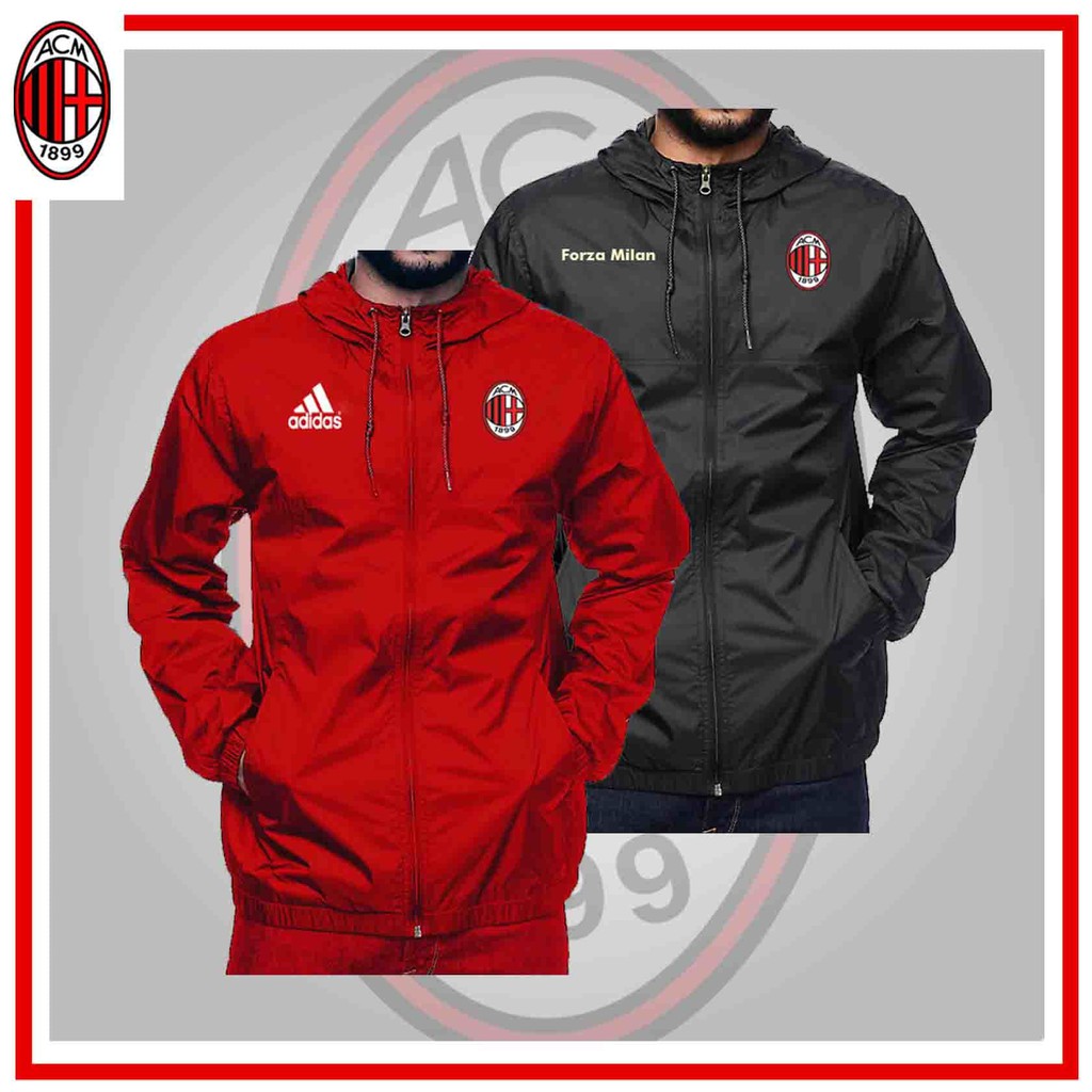 JAKET BOLA ELEGANTER AC MILAN