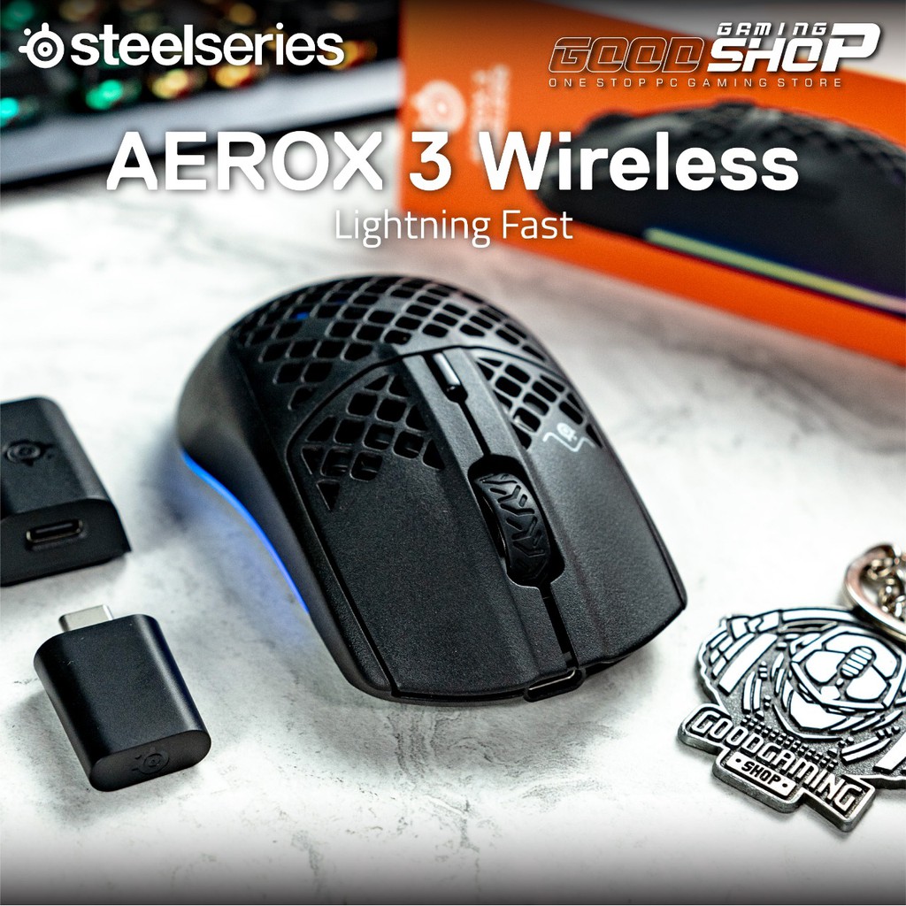 STEELSERIES AEROX 3 Wireless - Gaming Mouse