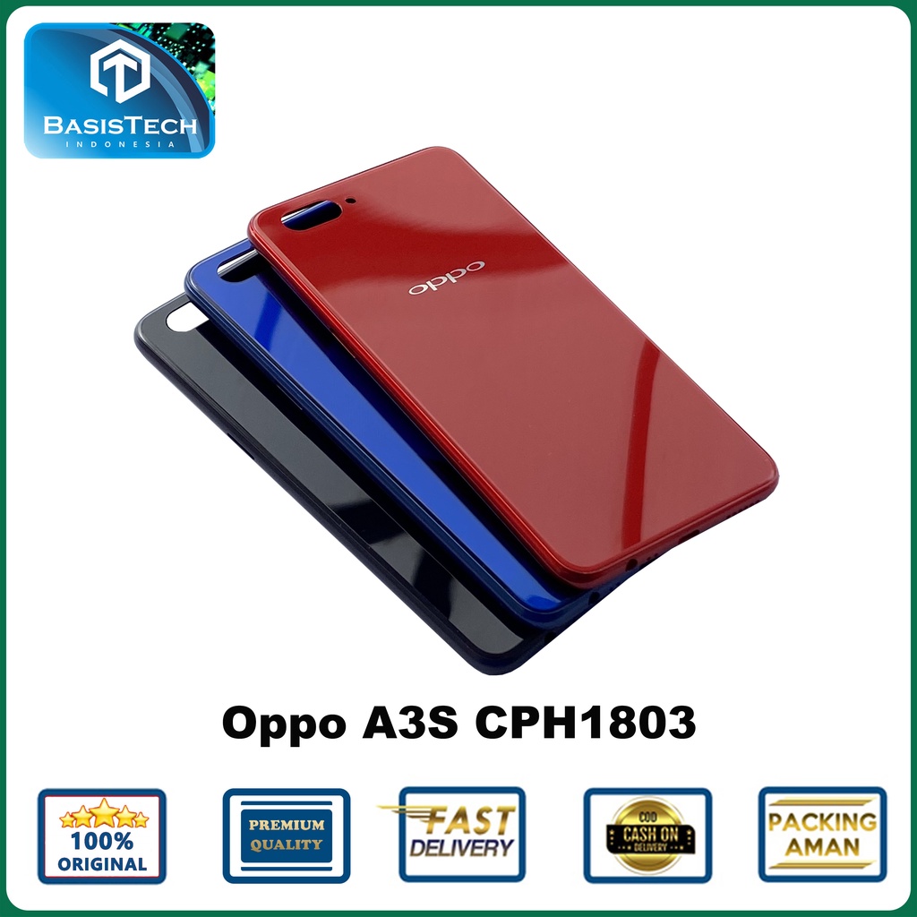 BACK COVER BACKDOOR CASING OPPO A3S CPH1803