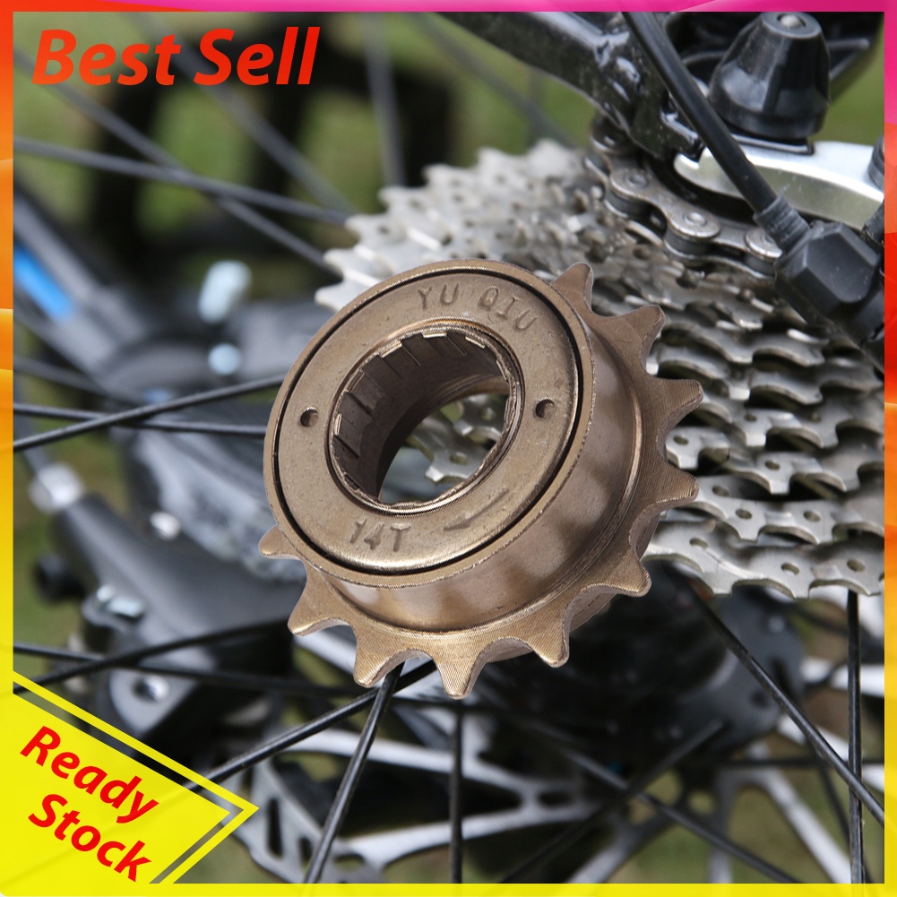 12/14/T Teeth Single Flywheel Speed Electric Bike Freewheel Sprocket Parts