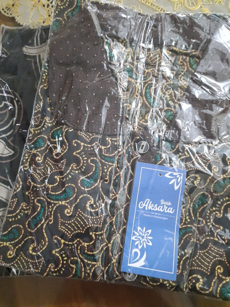 Atasan Batik Wanita Modern Kancing Depan Katun Halus, Jahit Rapih Original Batik Pekalongan