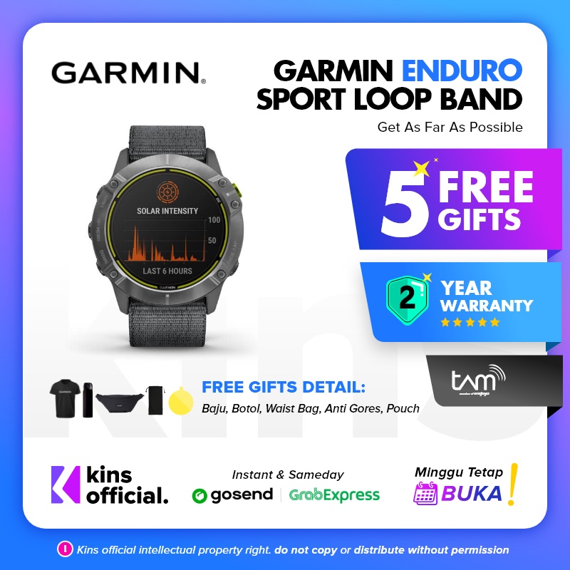 Garmin Enduro - Garansi Resmi TAM 2 Tahun