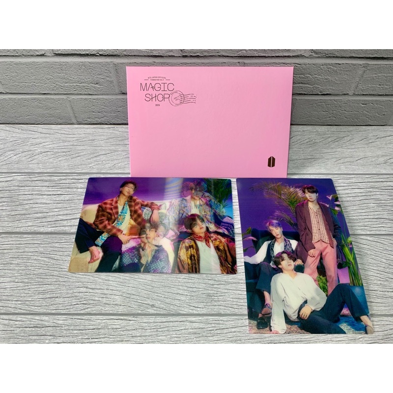 BTS Lenticular Postcard Magic Shop 5th Muster