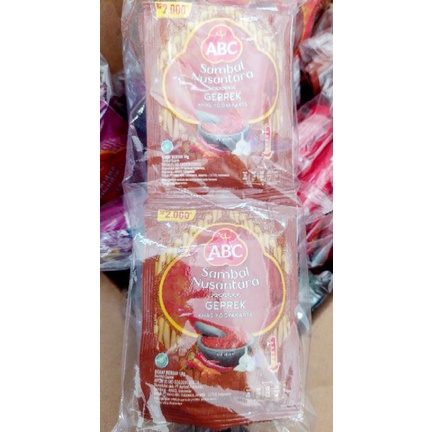 ABC Sambal Nusantara Aneka Varian 18 gr x 10 pcs