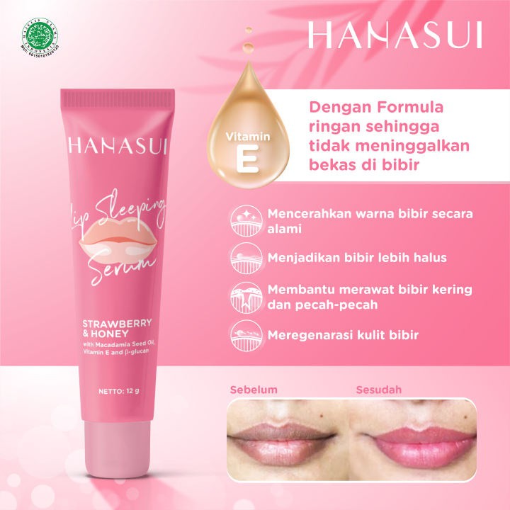 Hanasui Lip Sleeping Serum 12gr