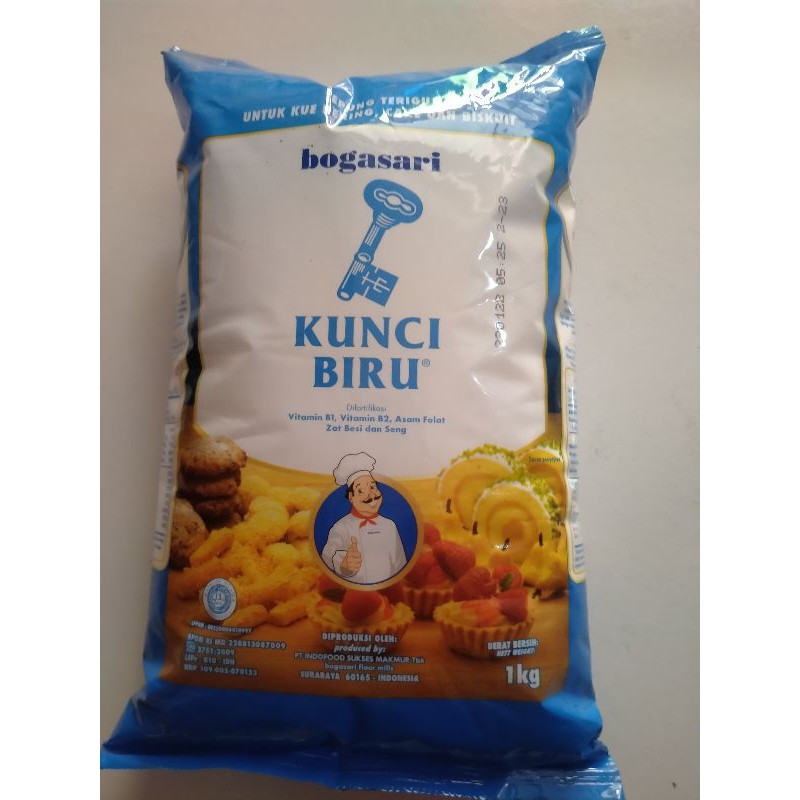 

tepung kunci biru bogasari 1kg