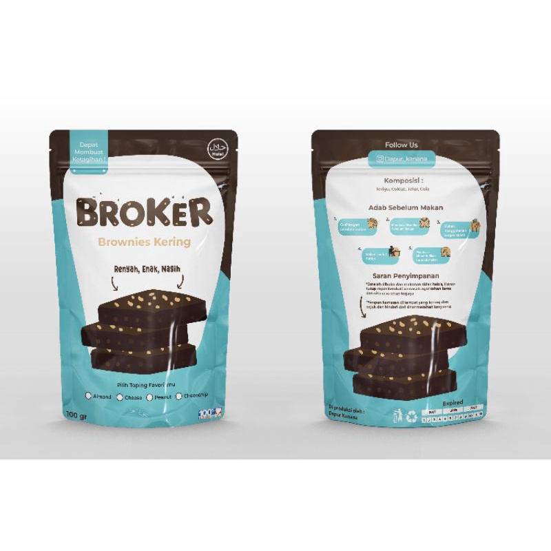 

Brownies kering