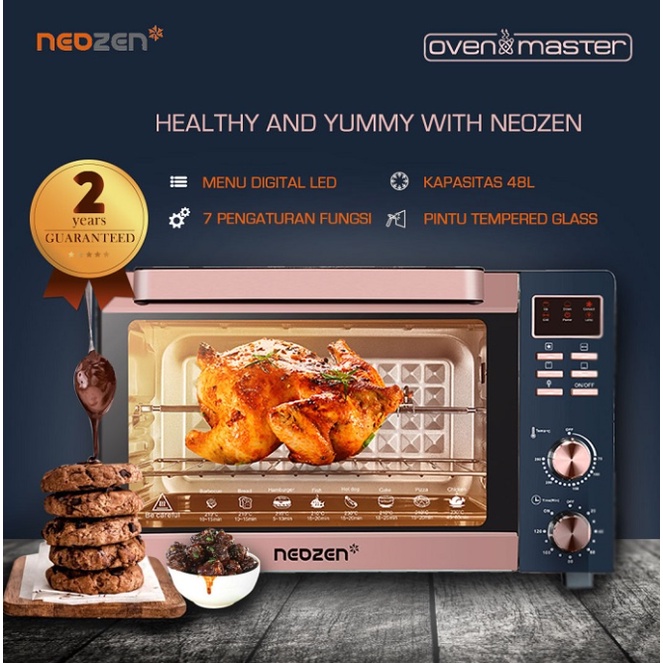 [Regular] Neozen Oven Master Oven Listrik Kapasitas 48L