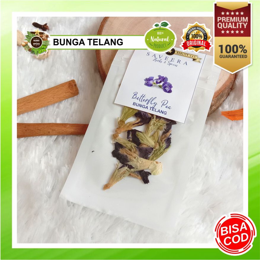 

BUNGA TELANG KERING / TEH HERBAL DAUN TELANG , 100% ASLI ALAMI KUALITAS PREMIUM GRADE A uk. SACHET