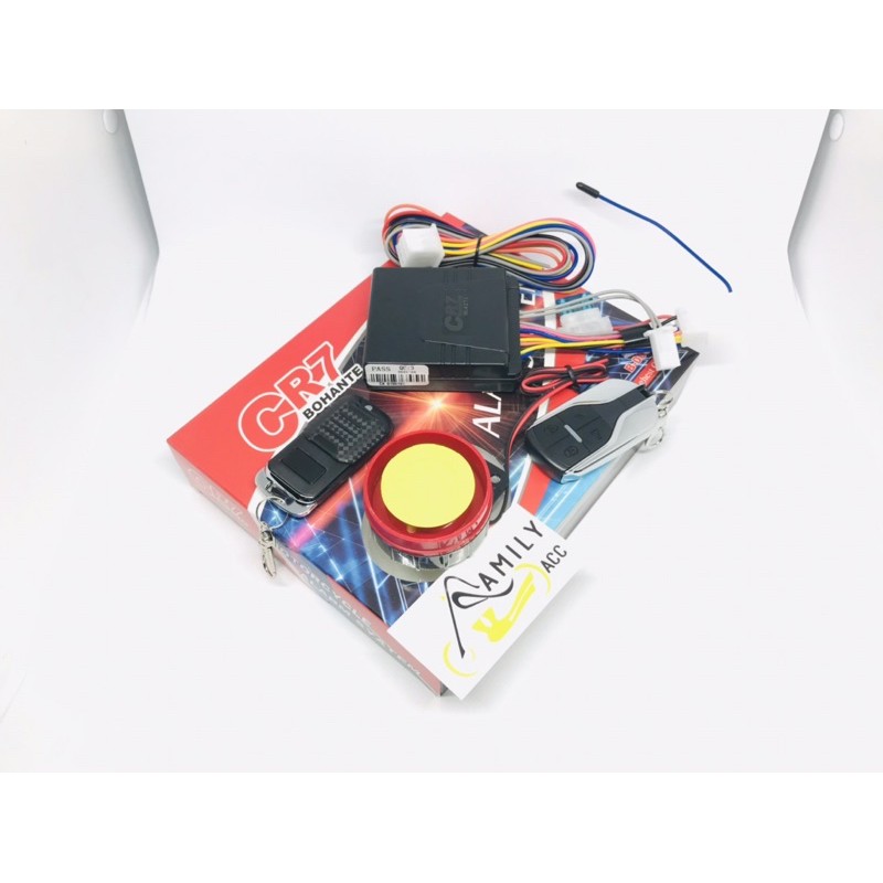Alarm Remote Motor Cr7 / Gembok Motor dan Mobil Aerox Nmax Pcx Beat Vixion DLL