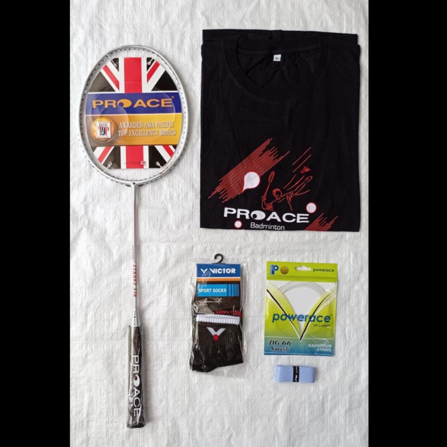 [PROMO RAKET KOMPLIT] RAKET PRO ACE STROKE 318