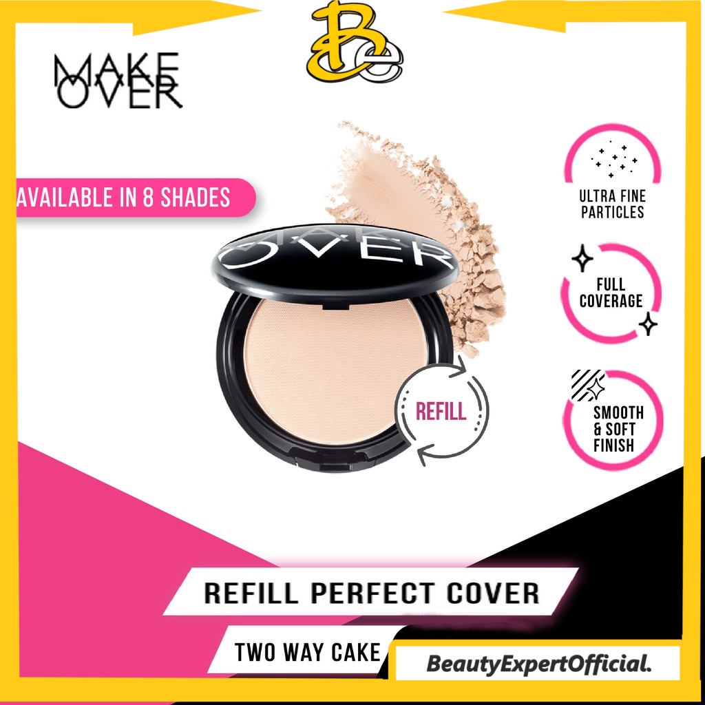 ⭐️ Beauty Expert ⭐️ Make Over Perfect Cover Two Way Cake | Makeover Bedak Padat