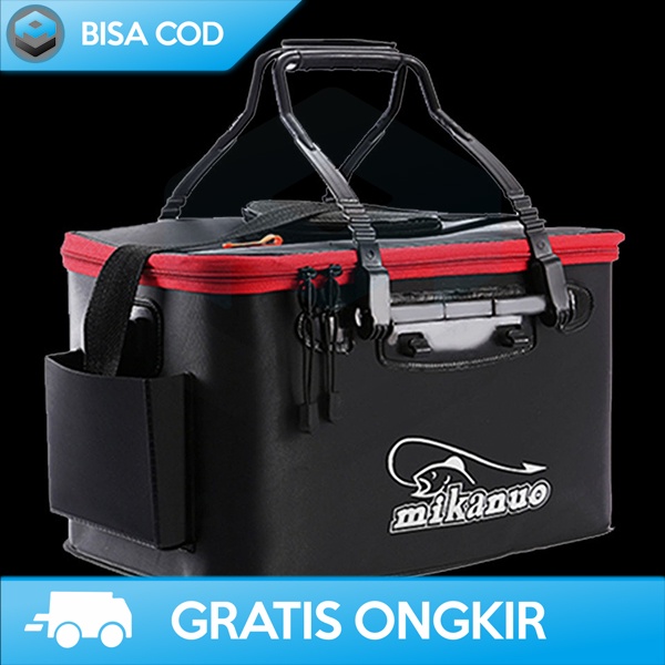 TAS PERLENGKAPAN MEMANCING PORTABLE TAFFSPORT FISHING BUCKET CAMPING