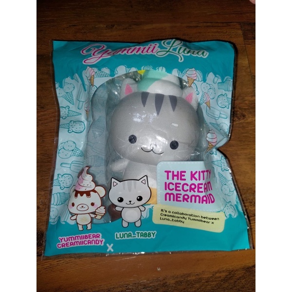 squishy Yummiibear squishy creamiicandy X Luna_Tabby Yummii Luna The Kitty Ice Cream Mermaid yumiilu