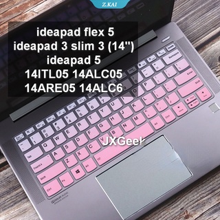 Cover Pelindung Keyboard Untuk Lenovo Ideapad Flex 5 5i Ideapad 3 Slim 3 5i 14ALC05 14ARE05 14ITL05 14ITL6 14ALC6 V14 thinkbook 142 G14S