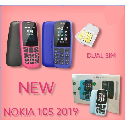 HANDPHONE NOKIA 105 (2019) HP NOKIA DUAL SIM