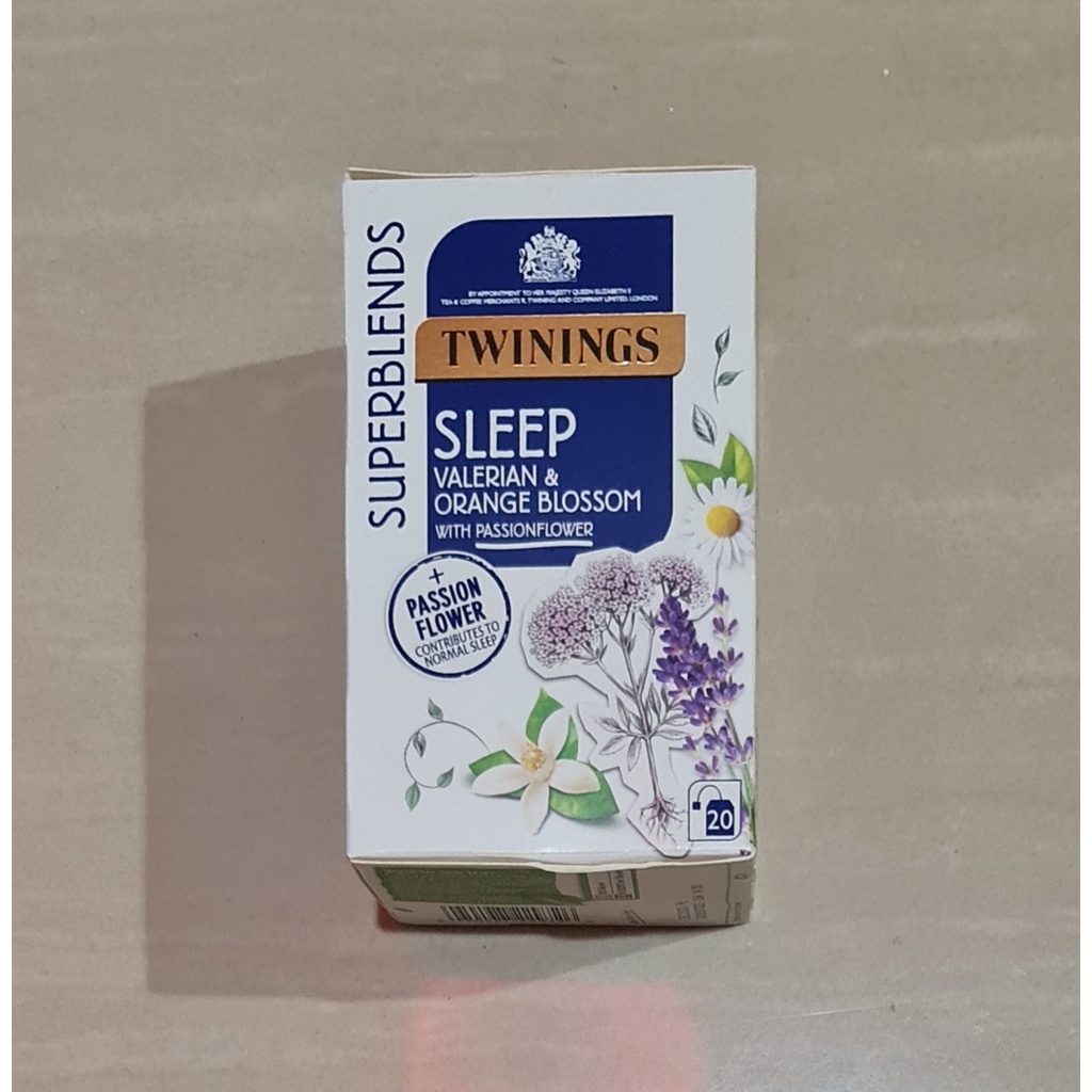 Twinings Superblends Sleep Valerian &amp; Orange Blossom Tea 20 x 1.5 Gram