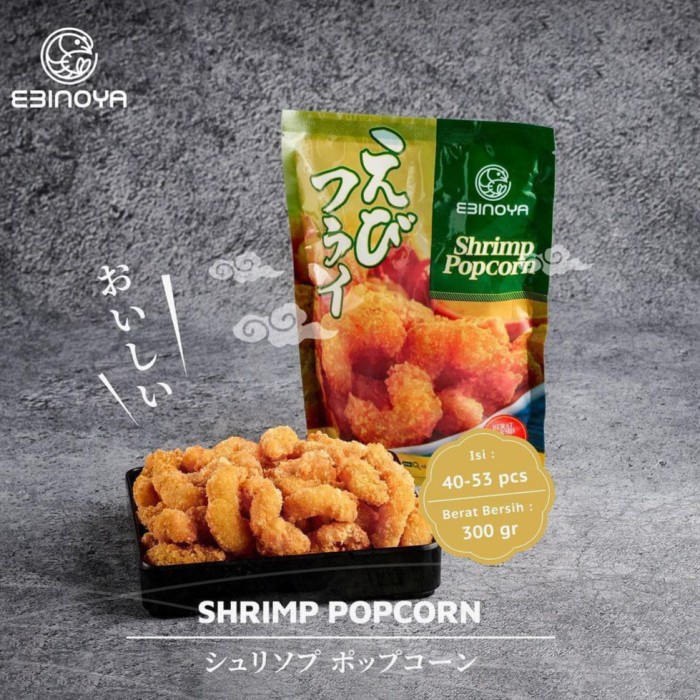 

⭐ COD ⭐ Ebinoya Udang Popcorn / Ebinoya Shrimp Popcorn