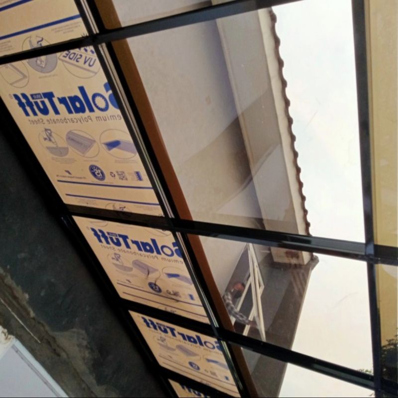 kanopi solar flat  1,2mm