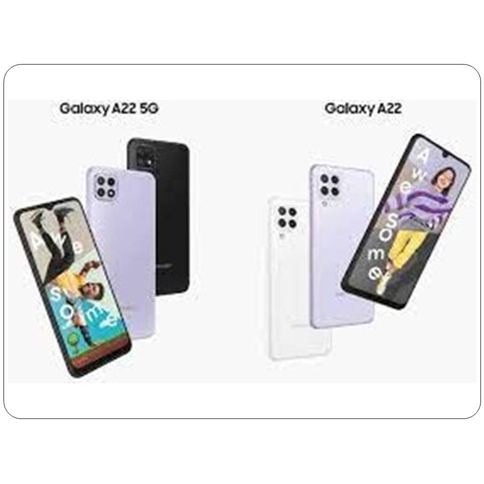 SAMSUNG A22 5G RAM 6GB ROM 128GB SAMSUNG GALAXY A22 5G 6 128GB BAGUS MURAH PROMO TERBARU