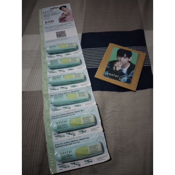 Bambam x Pastel brand pocket inhaler colour pop Thailand