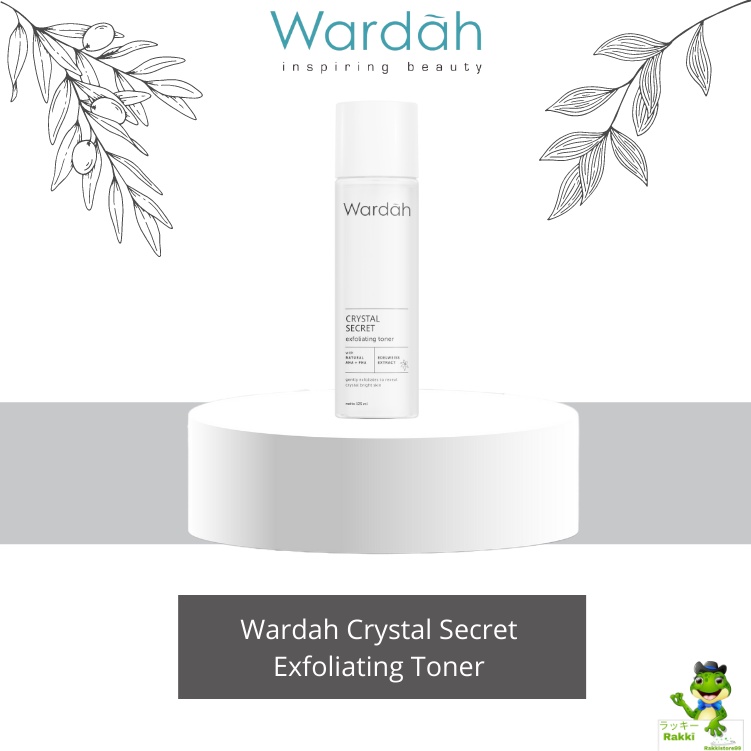 ❣️Rakkistore99❣️Wardah Crystal Secret Exfoliating toner 150ml (100% Original)